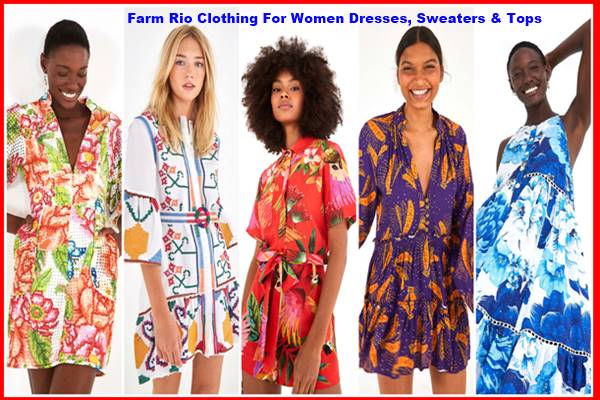 Farm Rio Clothing For Women Dresses, Sweaters & Tops